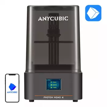 3D spausdintuvas iš dervos AnyCubic Photon Mono 4 PM40BK0A-O — 4K monochrominis LCD, stalinis
