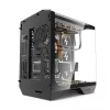 Korpusas DarkFlash DY470 Full Tower – Juodas, SPCC, palaiko ITX/ATX, HDD 3,5 col./2,5 col., 1x galinis 120 mm, šoniniai 120 mm ventiliatoriai