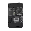 Korpusas DarkFlash DY470 Full Tower – Juodas, SPCC, palaiko ITX/ATX, HDD 3,5 col./2,5 col., 1x galinis 120 mm, šoniniai 120 mm ventiliatoriai