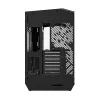 Korpusas DarkFlash DY470 Full Tower – Juodas, SPCC, palaiko ITX/ATX, HDD 3,5 col./2,5 col., 1x galinis 120 mm, šoniniai 120 mm ventiliatoriai