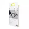 USB-A – Lightning laidas Baseus CALKLF-C19 2 m – aliuminio korpusas, 1,5 A, juodai raudonas