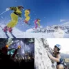 Puluz universalus galvos laikiklis veiksmo kameroms, tinka GoPro HERO9 rėmeliams ir korpusams