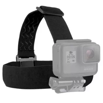 Puluz universalus galvos laikiklis veiksmo kameroms, tinka GoPro HERO9 rėmeliams ir korpusams