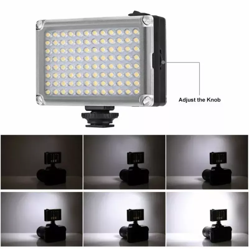 Puluz PU4096 LED vaizdo ir foto kamera šviestuvas, 860 lm
