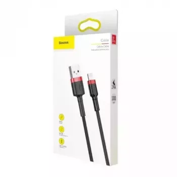 Lightning laidas Baseus CALKLF-A19 0,5m Juodas
