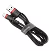 Lightning laidas Baseus CALKLF-A19 0,5m Juodas