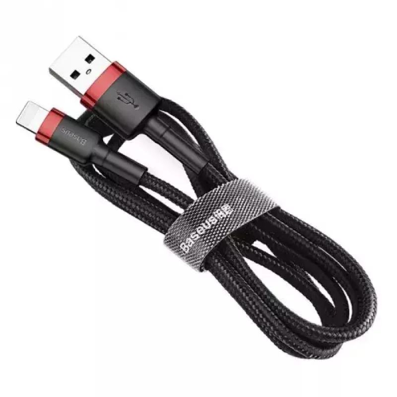 Lightning laidas Baseus CALKLF-A19 0,5m Juodas