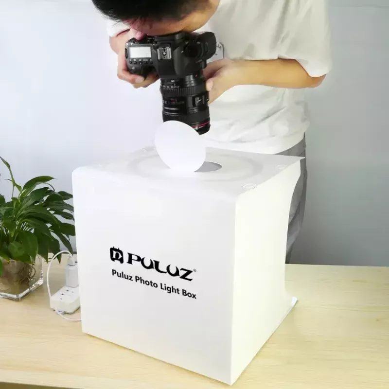 Foto šviesos dėžė Puluz PU5030 6500K USB