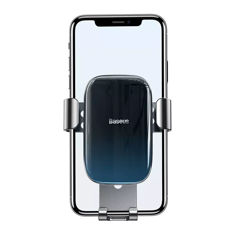 Pasyvus laikiklis Baseus Glaze Gravity Mobilusis telefonas Juodas