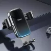 Pasyvus laikiklis Baseus Glaze Gravity Mobilusis telefonas Juodas