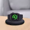 Baseus Laikiklis Apple Watch įkrovikliui ACSLH-01 — juodas, stovas magnetinei įkrovimo plokštelei
