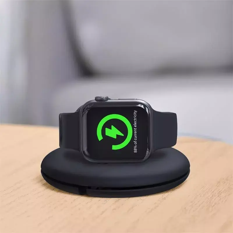 Baseus Laikiklis Apple Watch įkrovikliui ACSLH-01 — juodas, stovas magnetinei įkrovimo plokštelei