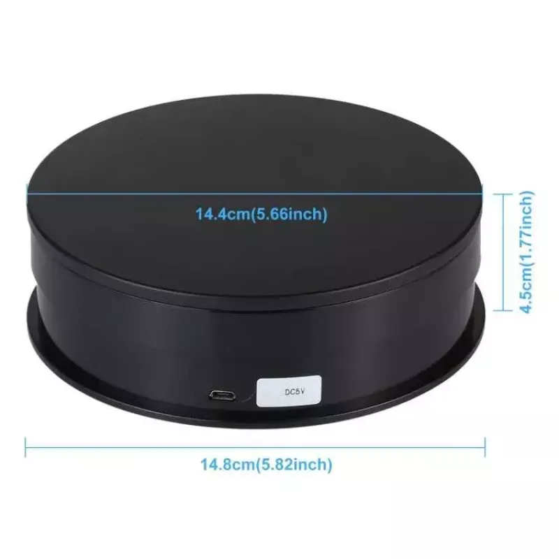 Foto stovas Puluz PU3048B panoraminė 360° sukimosi platforma Ø15 cm