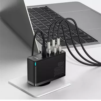 Įkroviklis Baseus GaN2 4 prievadų greitasis įkroviklis 100W