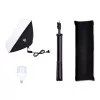 Softbox Puluz PU5070EU 50x70 cm su LED lempa ir trikoju