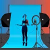 Softbox Puluz PU5070EU 50x70 cm su LED lempa ir trikoju