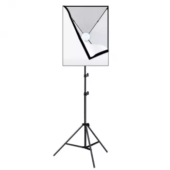 Softbox Puluz PU5070EU 50x70 cm su LED lempa ir trikoju
