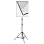 Softbox Puluz PU5070EU 50x70 cm su LED lempa ir trikoju
