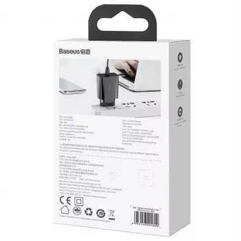 Įkroviklis Baseus Speed Mini Smartphone juodas