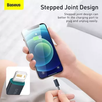 Baseus Dynamic 2 m pilka Lightning – USB A laidas