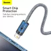 Baseus Dynamic 2 m pilka Lightning – USB A laidas