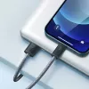 Baseus Dynamic 2 m pilka Lightning – USB A laidas