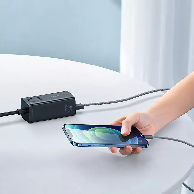 Baseus Dynamic 2 m pilka Lightning – USB A laidas