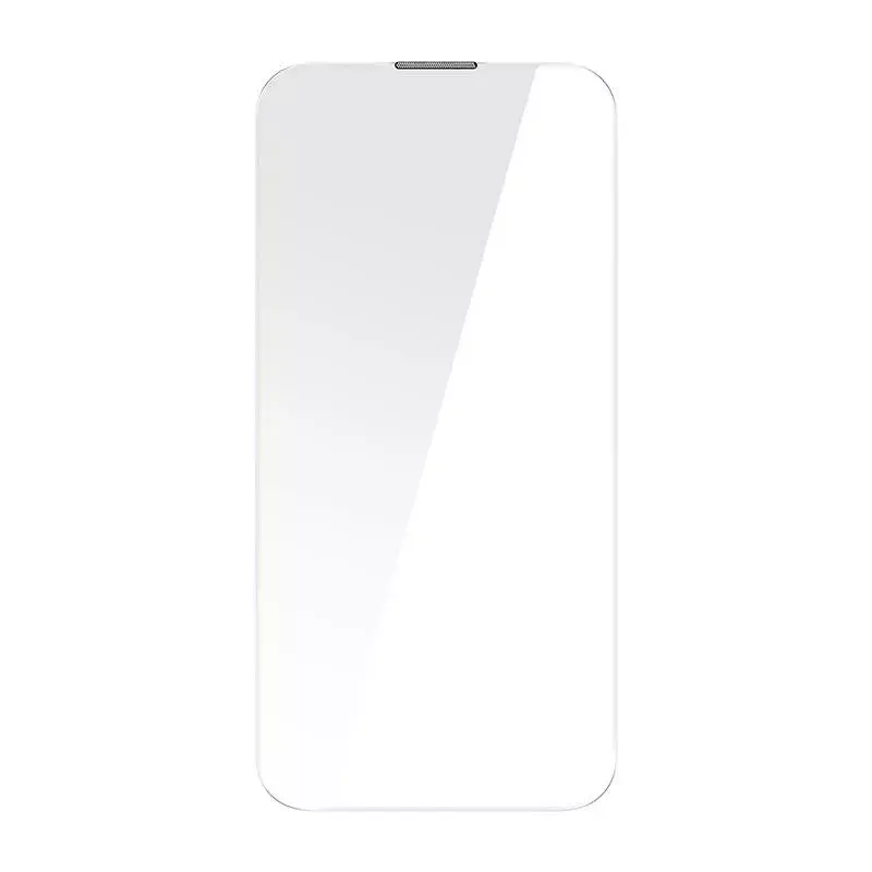 Grūdinto stiklo apsauginis stikliukas Baseus Crystal, skirtas iPhone 14 Pro, 0,3 mm, dulkėms atsparus, 2 vnt.