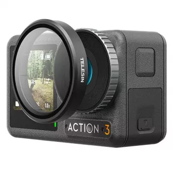 Telesin filtrų rinkinys, skirtas DJI Osmo Action 3/4/5 — CPL, ND8, ND16, ND32 (4 vnt.)