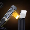 USB-A į Lightning kampuotas kabelis Joyroom S-UL012A6 1,2 m, juodas