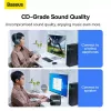 Baseus BA07 Mini Bluetooth adapterius PC, USB 5.3 belaidis Bluetooth imtuvas – juodas