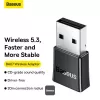 Baseus BA07 Mini Bluetooth adapterius PC, USB 5.3 belaidis Bluetooth imtuvas – juodas