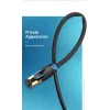 Eterninis pataisos kabelis Vention Cat.8 S/FTP 1 m Juodas RJ-45 Auksuotas