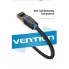 Eterninis pataisos kabelis Vention Cat.8 S/FTP 1 m Juodas RJ-45 Auksuotas