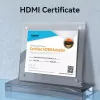 HDMI ilginimo laidas Vention AHCBI 3 m, HDMI A tipo kištukas į lizdą, 18 Gbit/s, HDMI 2.0, 4K@60Hz, HDR, paauksuoti kontaktai