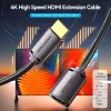 HDMI ilginimo laidas Vention AHCBI 3 m, HDMI A tipo kištukas į lizdą, 18 Gbit/s, HDMI 2.0, 4K@60Hz, HDR, paauksuoti kontaktai