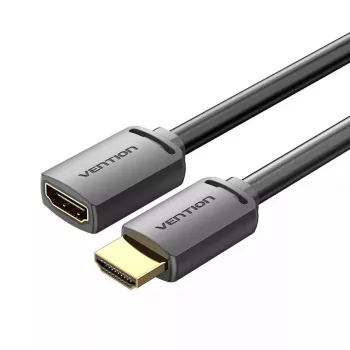 HDMI ilginimo laidas Vention AHCBI 3 m, HDMI A tipo kištukas į lizdą, 18 Gbit/s, HDMI 2.0, 4K@60Hz, HDR, paauksuoti kontaktai