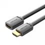 HDMI ilginimo laidas Vention AHCBI 3 m, HDMI A tipo kištukas į lizdą, 18 Gbit/s, HDMI 2.0, 4K@60Hz, HDR, paauksuoti kontaktai