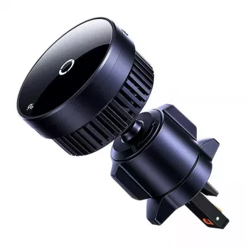 Automobilinis laikiklis Baseus MagPro C40164100121-01 15W Qi2.0 juodas – belaidis magnetinis įkroviklis Qi2.0 suderinamiems telefonams