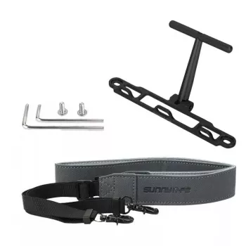 Laikiklis su diržu Sunnylife, skirtas DJI RC / RC 2 valdikliui ZJ764-D, reguliuojamas, lengvas