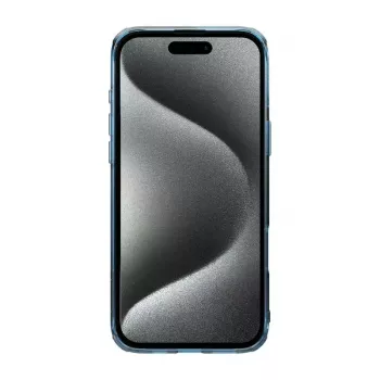 TPU dėklas Nillkin Nature iPhone 16 Plus — Magnetinis, mėlynas, plonas apsauginis dėklas
