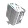 Oro aušintuvas Darkflash Z4 Pro Mist Baltas — 120 mm ventiliatorius, hidraulinis guolis, 200 W TDP, palaiko AM5/AM4/LGA1700/1200/115x