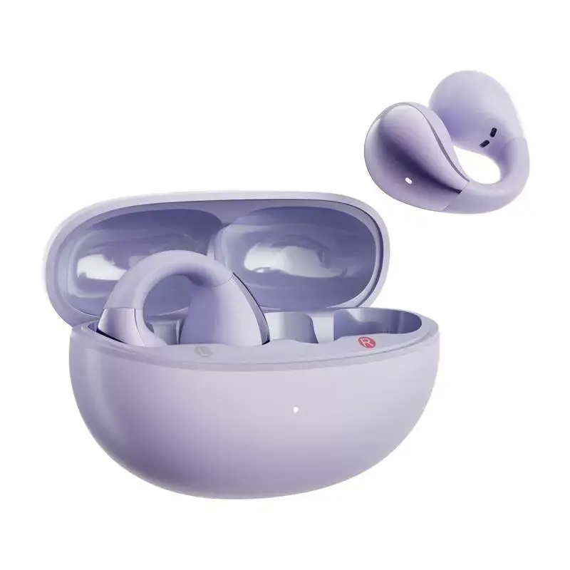 Ausinės QCY Crossky Clip C30 (violetinės)