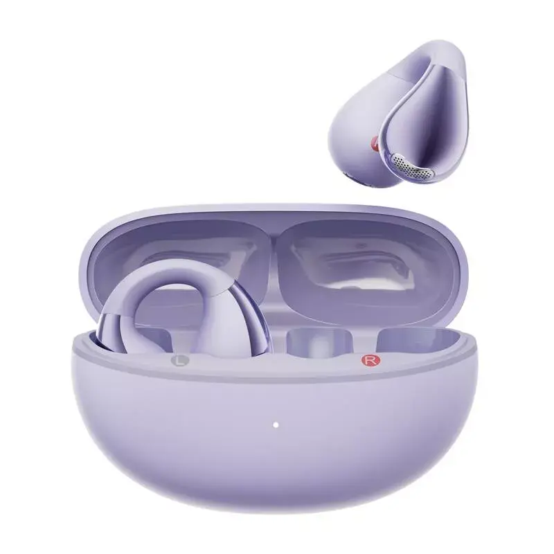 Ausinės QCY Crossky Clip C30 (violetinės)