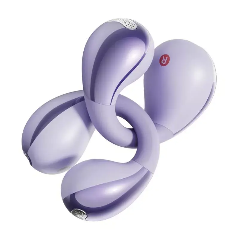 Ausinės QCY Crossky Clip C30 (violetinės)