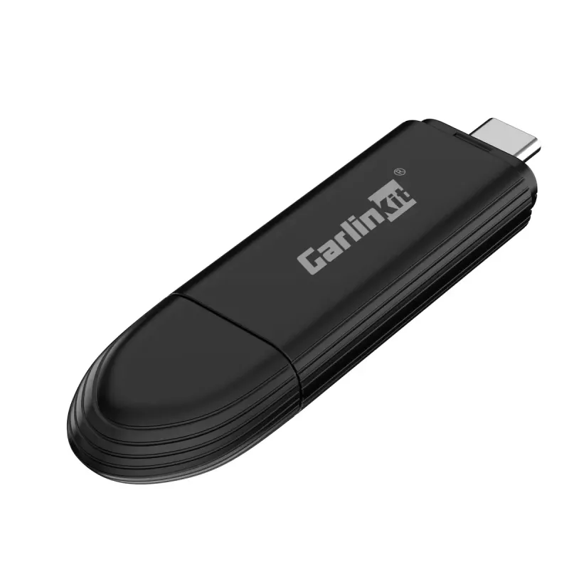 Carlinkit Car Media Receiver MINI PRO — juoda, 81,3×21×10,5 mm