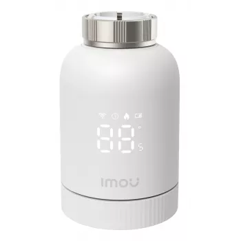 Skaitmeninis termostatas Imou TRV1 Kit ZigBee baltas, maitinamas baterijomis