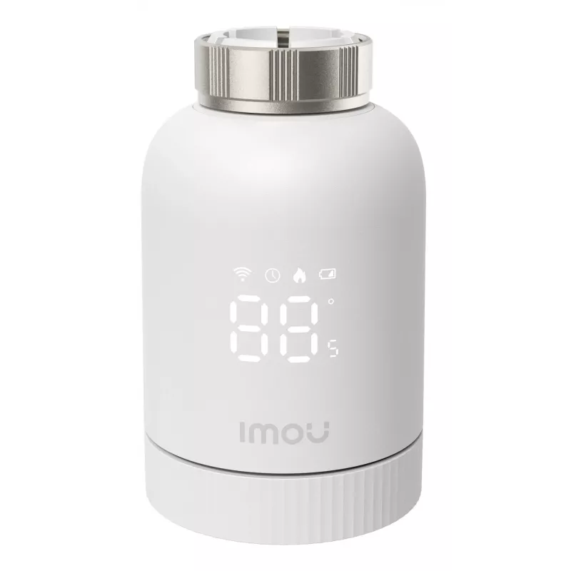 Skaitmeninis termostatas Imou TRV1 Kit ZigBee baltas, maitinamas baterijomis