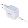 USB-C greitasis įkroviklis CHOETECH PD8007 45W EU baltas – USB-C PD 45W