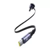 Automobilinis įkroviklis Baseus Enjoyment Max 60W su integruotais USB-C laidais, 60W išėjimas